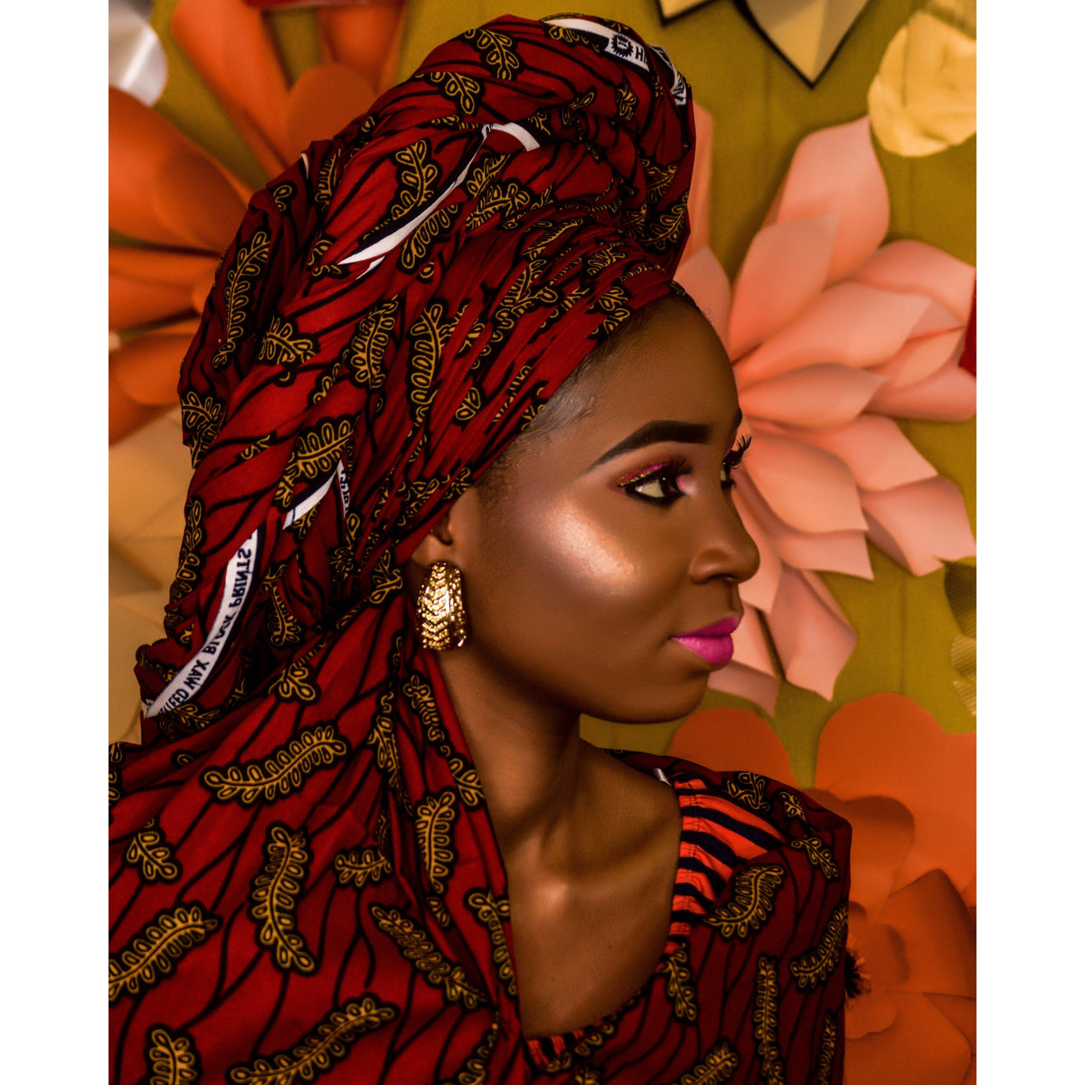 DIY Paint by Number kit for Adults on Canvas-African Beauty-Paint By Number