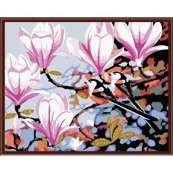 Magnolia Flower - Paint By Numbers - Paint by Numbers for Sale