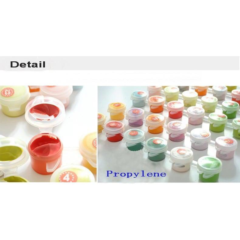 DIY Paint by Number kit for Adults on Canvas-[Ships from USA] Psychedelic Lion-40x50cm (16x20inches)