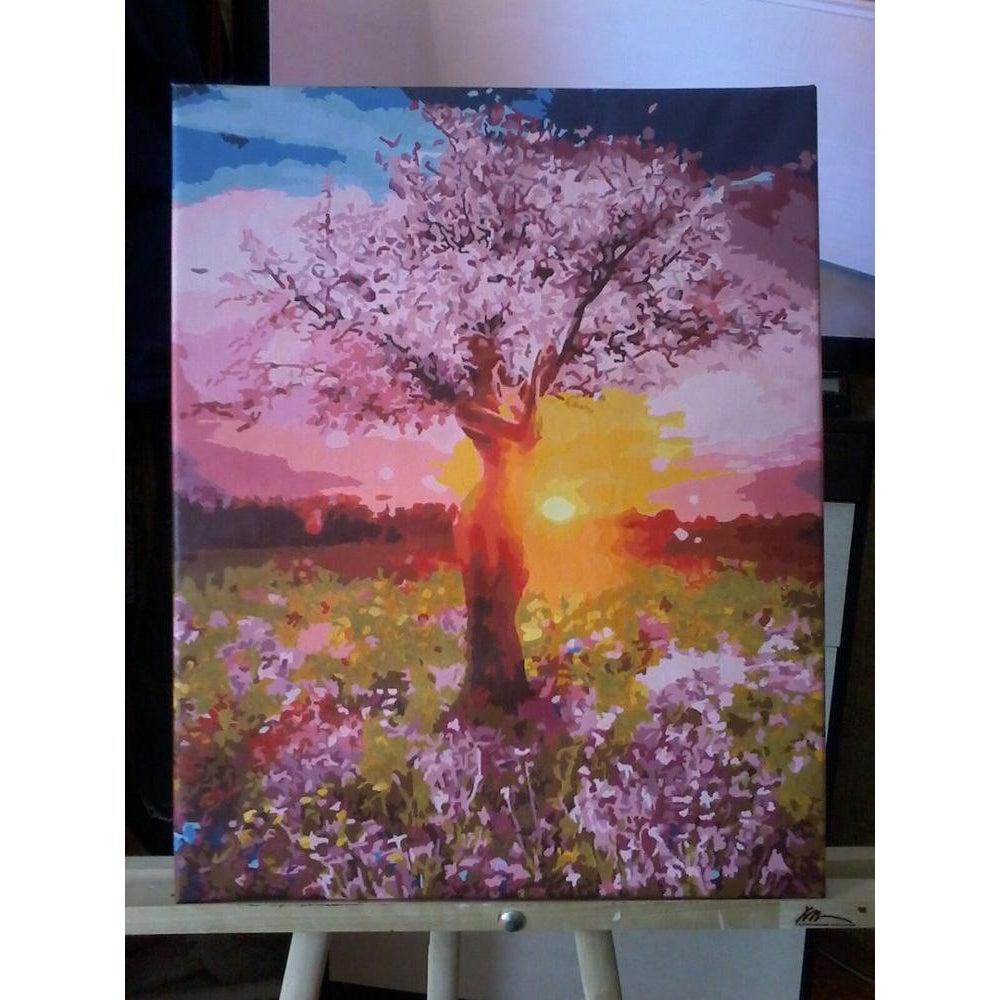 DIY Paint by Number kit for Adults on Canvas-[Ships from USA] Mother Nature Tree of Life [LIMITED PRINT]-40x50cm (16x20inches)