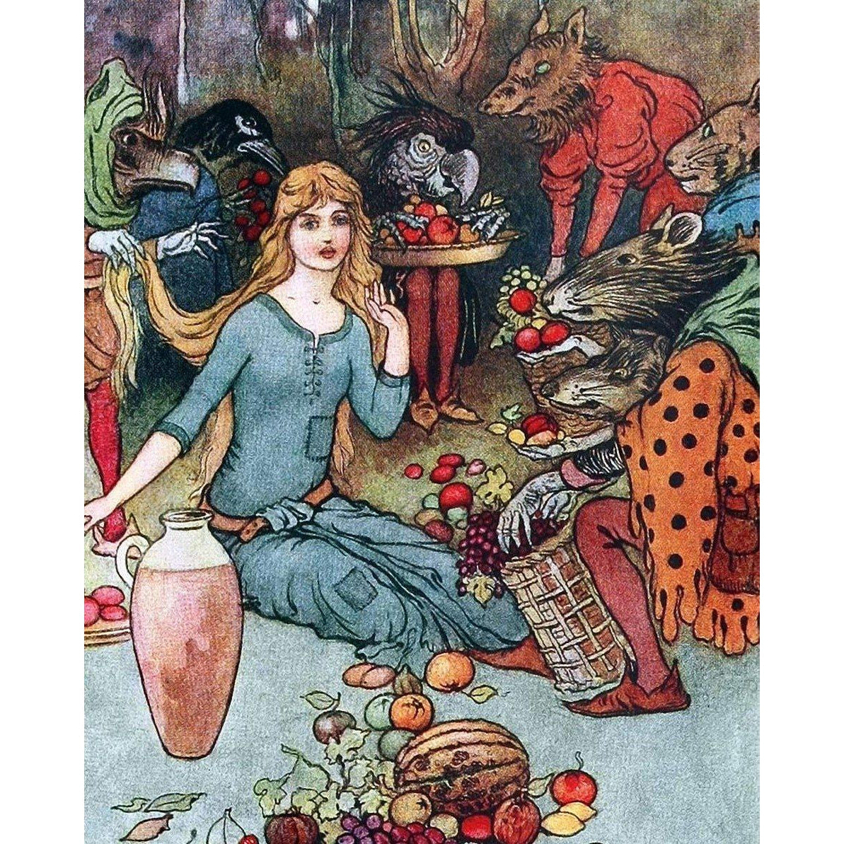 DIY Paint by Number kit for Adults on Canvas-The Guests of Pests-Home